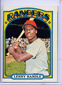 1972 Topps Baseball Cards      737     Len Randle RC